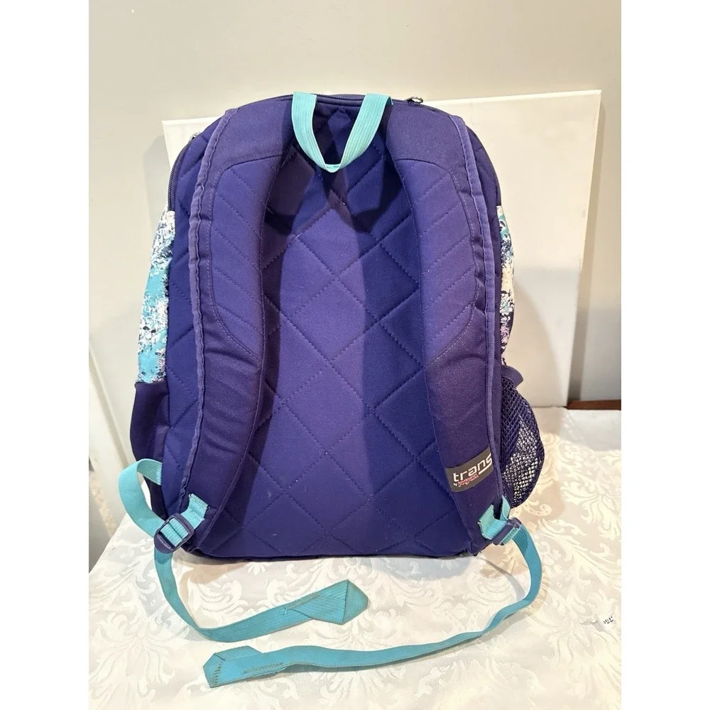 Trans By JanSport Tie Dizzle Purple Backpack 15